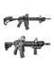 Цевье FAB Defense NFR-EX для M16/M4/AR-15 fx-nfrex + накладки на Picatinny 24100271 фото 4