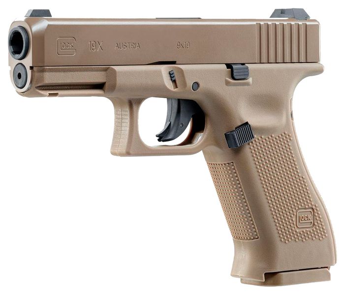 Пистолет пневматический Umarex Glock19X Tan кал. 4.5 мм ВВ 39860193 фото