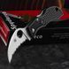 Нож Spyderco Manbug Hawkbill VG-10 FRN Black Серрейтор MBKHBS 871717 фото 5