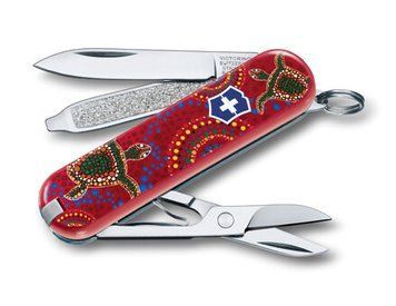 Швейцарский нож Victorinox Сlassic Turtles Down Under 0.6223.L1710 4007104 фото