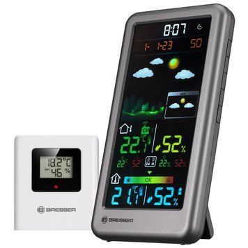 Метеостанція Bresser RC Neomeo V Silver 7006511 932128 фото