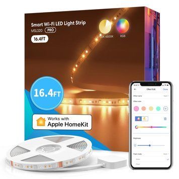 Meross MSL320PHK(EU)-5m-Light Розумна світлова LED стрічка Wi-Fi 99-00018795 фото