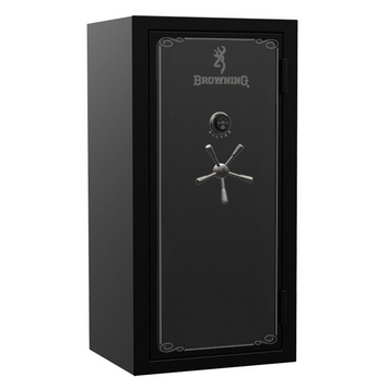 Сейф Browning Silver 153х79х65 Черный двухцветный, черные хромовые ручки, электронный замок SR33-MDNT-BC-E-B 6009858 фото