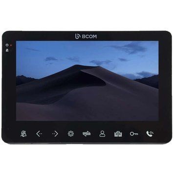 BCOM BD-780 Black Відеодомофон 99-00018847 фото
