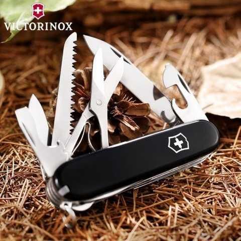 Швейцарский нож Victorinox Huntsman (1.3713.3) Черный 4001668 фото