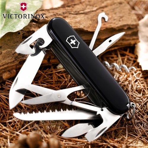 Швейцарский нож Victorinox Huntsman (1.3713.3) Черный 4001668 фото