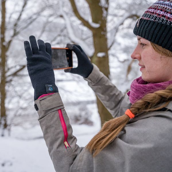 Рукавички водонепроникні Dexshell ThermFit 3.0 Gloves, чорні, розмір M DG12402BLK-M 999995691 фото