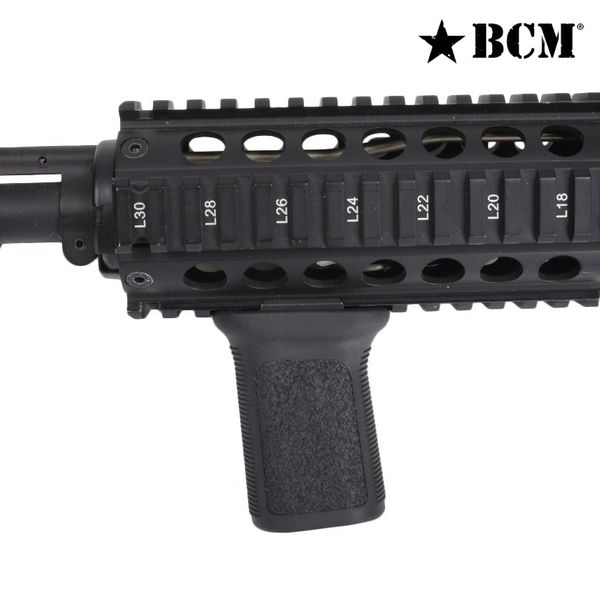 Рукоятка передня BCM GUNFIGHTER Vertical Grip М3 Picatinny Чорна 15120121 фото