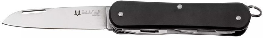 Ніж багатофункціональний Fox Vulpis Aluminium Black 4 інструменти FX-VP130-F4 BK 17530718 фото