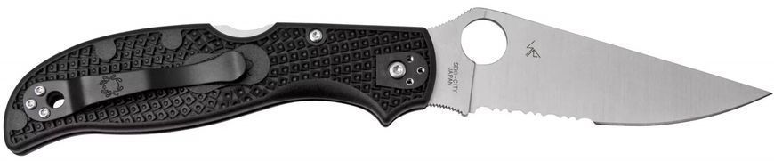 Нож Spyderco Stretch 2 XL FRN Полусеррейтор C258PSBK 871528 фото