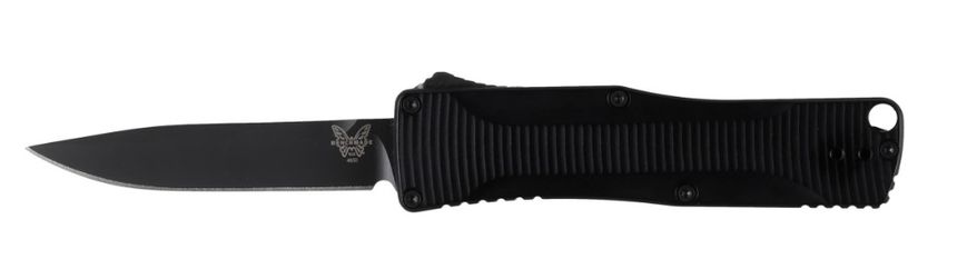 Ніж Benchmade OM OTF Black Blade Aluminum Чорний 4850BK 4008943 фото