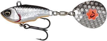 Тейл-спінер Savage Gear Fat Tail Spin 80mm 24.0g Dirty Silver 18544411 фото