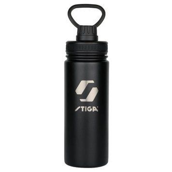 Пляшка для води Stiga Water Bottle Steel Black, 550ml (2905-0101-55) 931287 фото