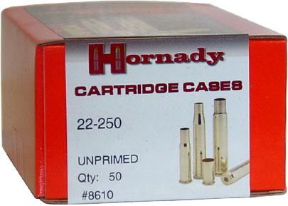 Гильза Hornady 22-250 Rem латунная 50 шт. 23701860 фото