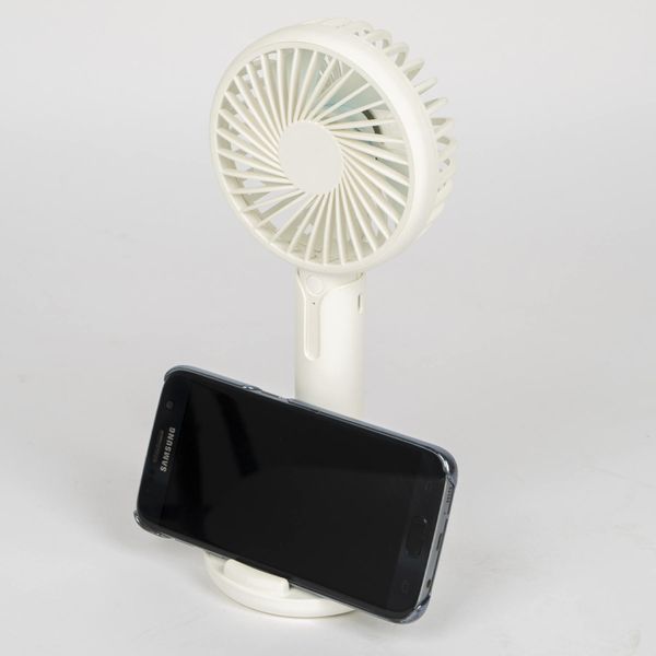 Вентилятор аккумуляторный Bo-Camp Portable Fan With Holder White (8520952) DAS303303 фото