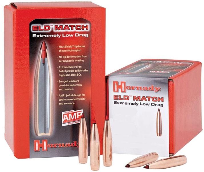 Пуля Hornady ELD Match кал. 6.5 мм (.264) масса 147 гр (9.5 г) 100 шт 23702807 фото