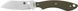 Ніж Spyderco Stok G-10 Drop Point Green FB50GPOD 871609 фото 1