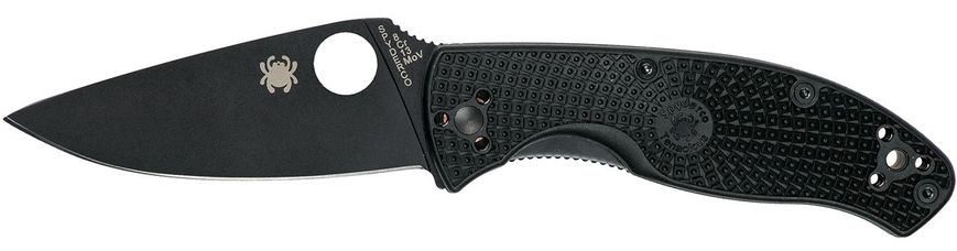 Ніж Spyderco Tenacious Lightweight FRN Black Blade C122PBBK 871392 фото