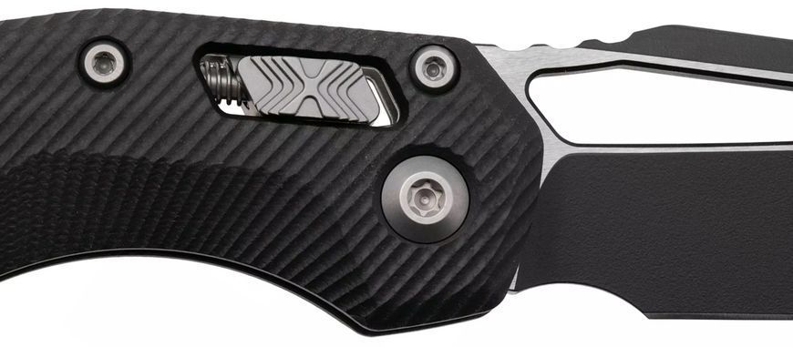 Ніж Microtech MSI Black Blade Fluted G-10 Black 210-1FLGTBK 14090880 фото