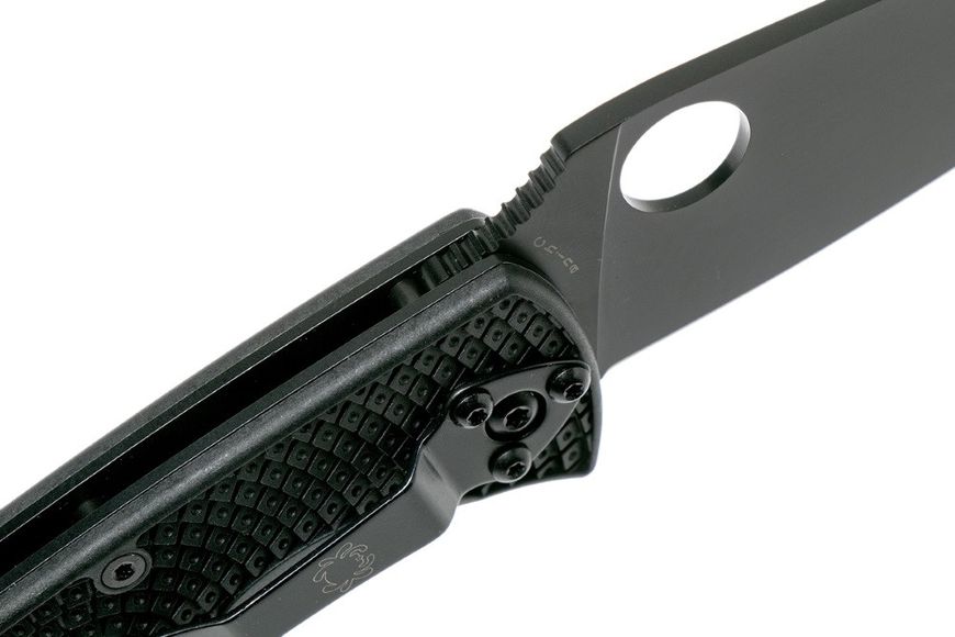 Ніж Spyderco Tenacious Lightweight FRN Black Blade C122PBBK 871392 фото