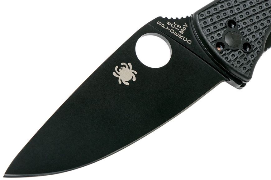 Нож Spyderco Tenacious Lightweight FRN Black Blade C122PBBK 871392 фото