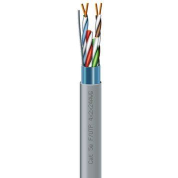 Cat. 5e F/UTP 4х2х24 AWG (7091000) бухта 305м. Кабель вита пара ЗЗКМ (FTP мідь внут) 99-00007322 фото
