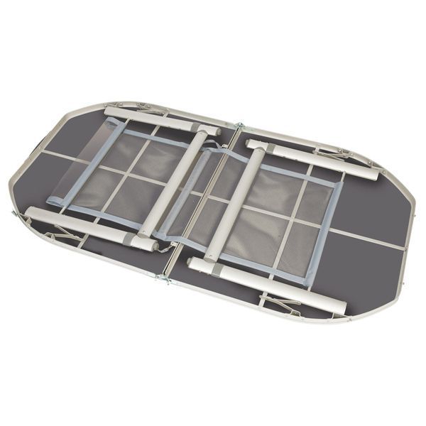 Стол Bo-Camp Case Model Oval 150x80 cm Grey (1404399) DAS303275 фото