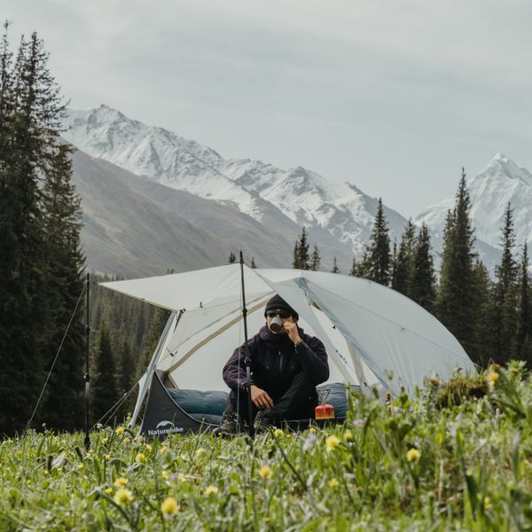 Палатка двухместная ультралегкая Naturehike Star River UL CNK2450WS022, Коричневый 6975641883067 100000376 фото