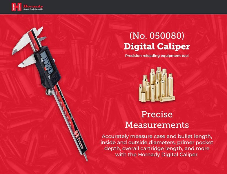 Штангенциркуль цифровий Hornady DIGITAL Caliper 150 мм 11102240 фото