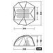 Палатка двухместная ультралегкая Naturehike Star River UL CNK2450WS022, Коричневый 6975641883067 100000376 фото 10