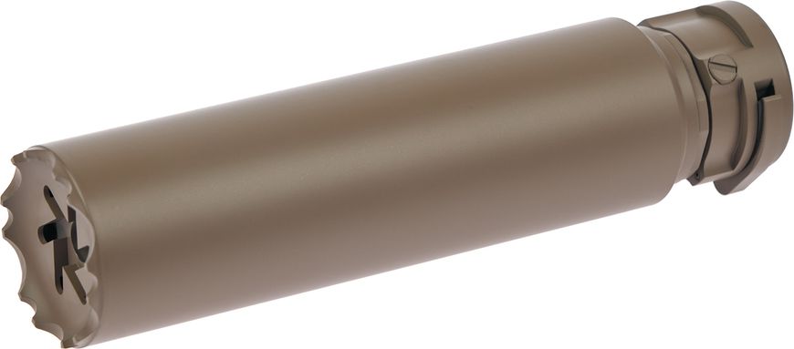 Саундмодератор Ase Utra DUAL762-BL GEN2 FDE, калібр 7,62 мм (308 Win) Різьба - BoreLock AU1100-FDE 36740515 фото