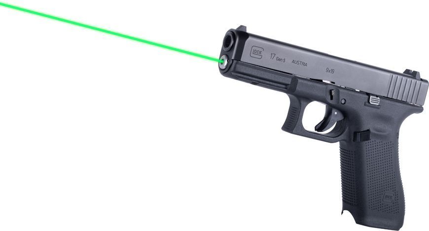 Вказівник лазерний LaserMax вбудований для Glock 17 Gen5 Зелений 33380029 фото