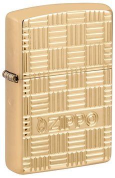 Запальничка Zippo 169 Basketweave Design 46274 Armor Deep Carve Zippo V77553893 фото