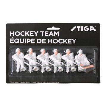 Комплект запасних гравців для настільного хокею Stiga Team HG White/White Paint On Your Own (7111-9080-11) 932367 фото