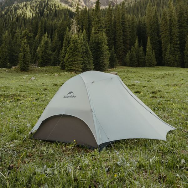 Намет двомісний ультралегкий Naturehike Star River UL CNK2450WS022, Сірий 6975641883074 100000377 фото