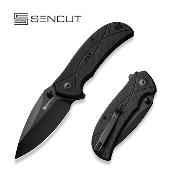 Нож Sencut Hyrax, (8,4 см) 9Cr18MoV/G-10 Черный S23097-1 999992492 фото