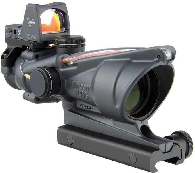 Комплект Trijicon приціл оптичний ACOG 4x32 BAC і приціл колліматорний RMR 3,25 МОА TA31-D-100587 5003411 фото