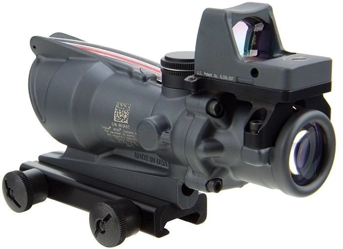 Комплект Trijicon приціл оптичний ACOG 4x32 BAC і приціл колліматорний RMR 3,25 МОА TA31-D-100587 5003411 фото