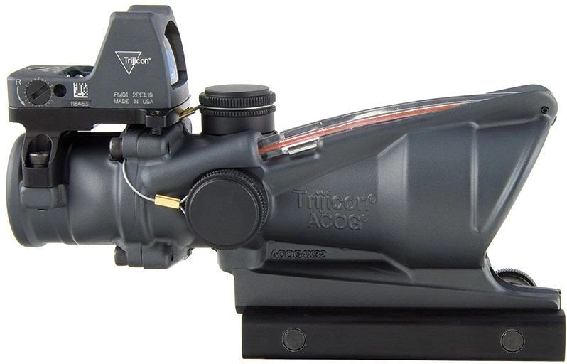 Комплект Trijicon приціл оптичний ACOG 4x32 BAC і приціл колліматорний RMR 3,25 МОА TA31-D-100587 5003411 фото