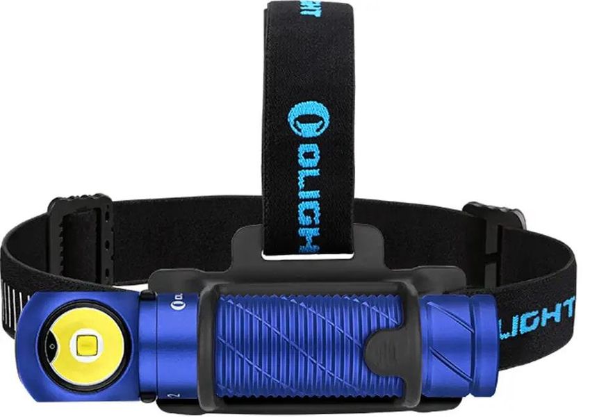 Ліхтар Olight Perun 2 Blue + Налобне кріплення (2500 Lm) Perun 2 BL 23704072 фото