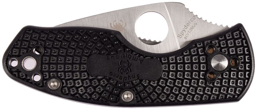 Ніж Spyderco Ambitious FRN Black C148PBK 871539 фото