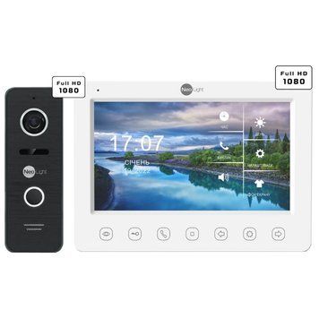 Neolight KAPPA+ HD WF + PRIME FHD Black з кутком Комплект відеодомофону 99-00024877 фото