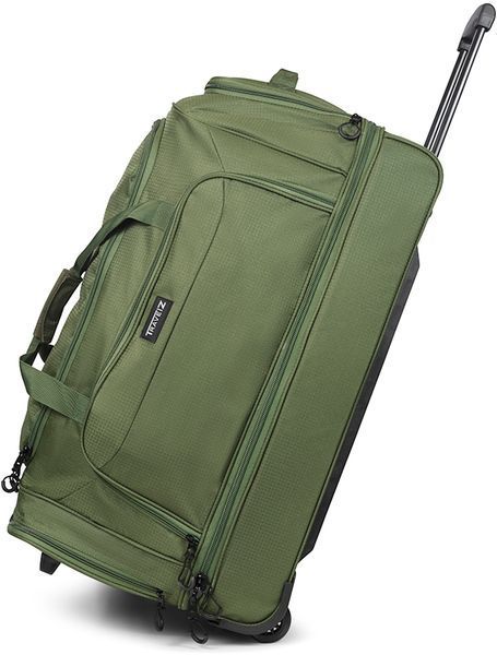 Сумка дорожная на колесах TravelZ Wheelbag Doubleloader green 96L (603099) 931072 фото
