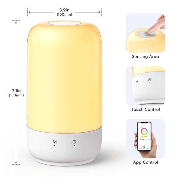 Meross MSL450HK(EU) Розумна настільна WiFi лампа Ambient Light 99-00014794 фото