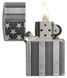 Зажигалка Zippo 28974 U.S. Flag Armor Antq Slvr Plate 77890625 фото 2