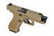 Пневматический пистолет Umarex Glock 19X TAN Blowback калибр 4,5 мм (с затворной задержкой) 5.8367 УЦ 1004284 фото 5
