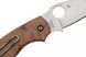 Нож Spyderco Chaparral Slipit Birdseye Maple CTS XHP Wood C152NLWDP 871684 фото 6