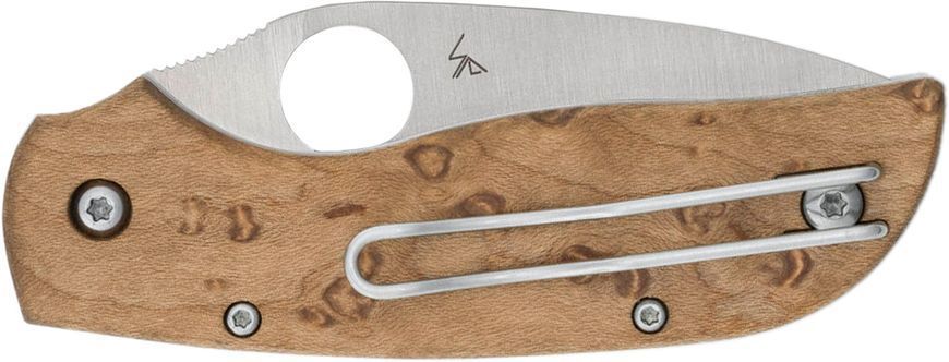 Нож Spyderco Chaparral Slipit Birdseye Maple CTS XHP Wood C152NLWDP 871684 фото