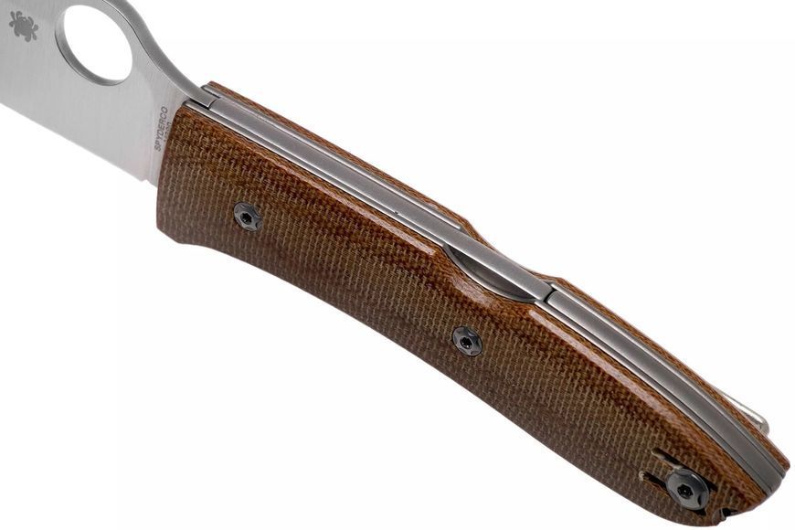 Ніж Spyderco Spyopera Коричневий Мікарта C255CMP 871434 фото