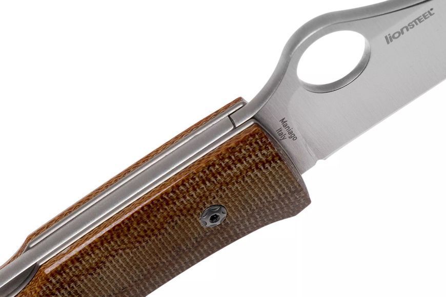 Ніж Spyderco Spyopera Коричневий Мікарта C255CMP 871434 фото